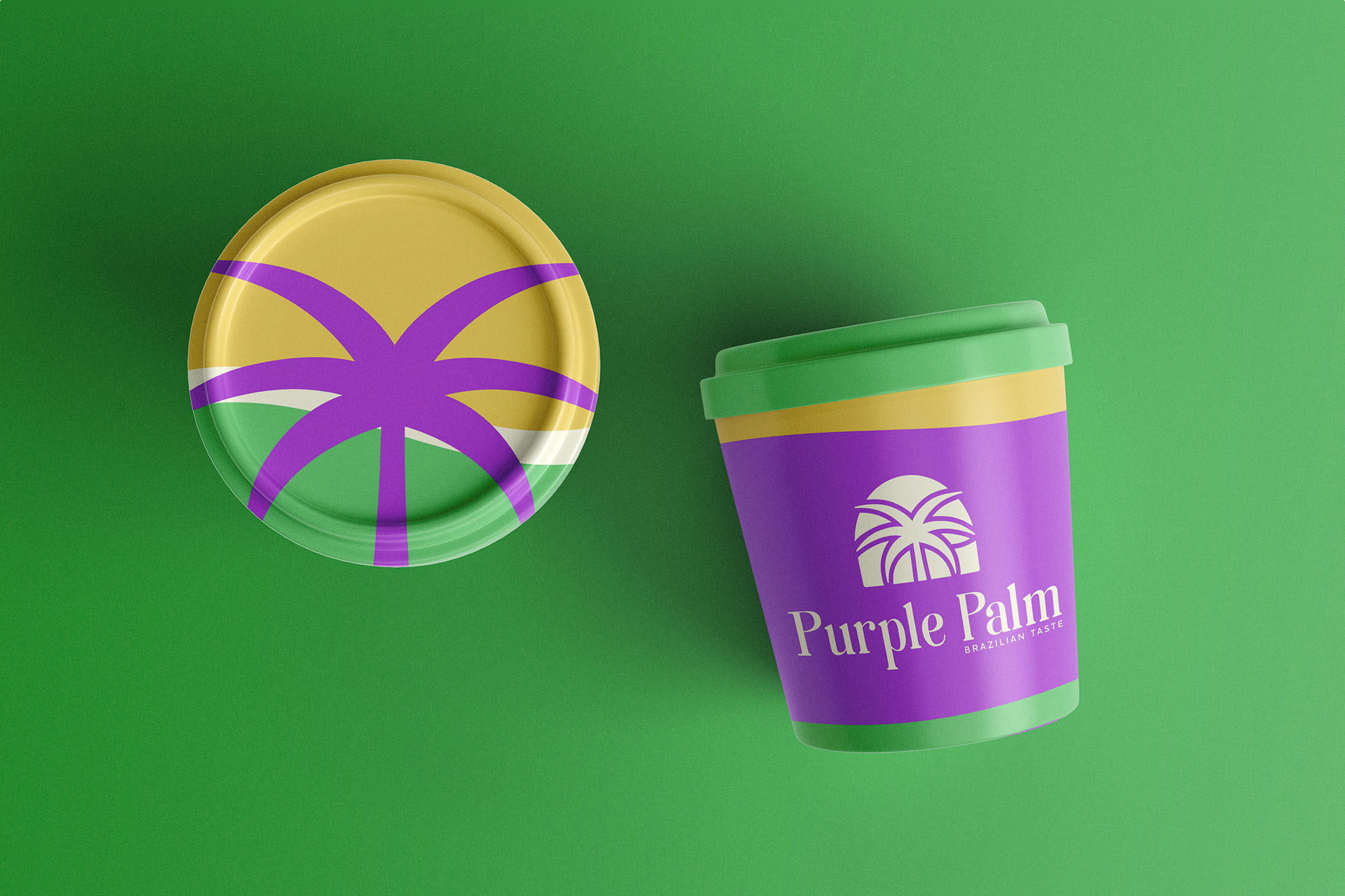 Embalagem purple palm